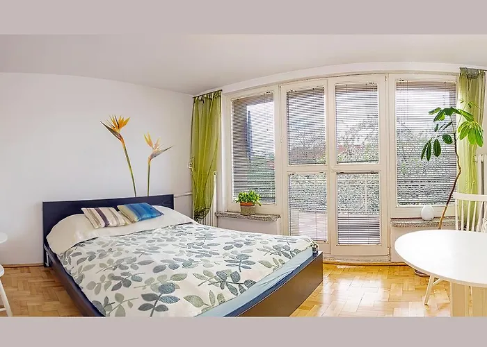 Sloneczny Apartament Z Balkonem Apartman Gdańsk